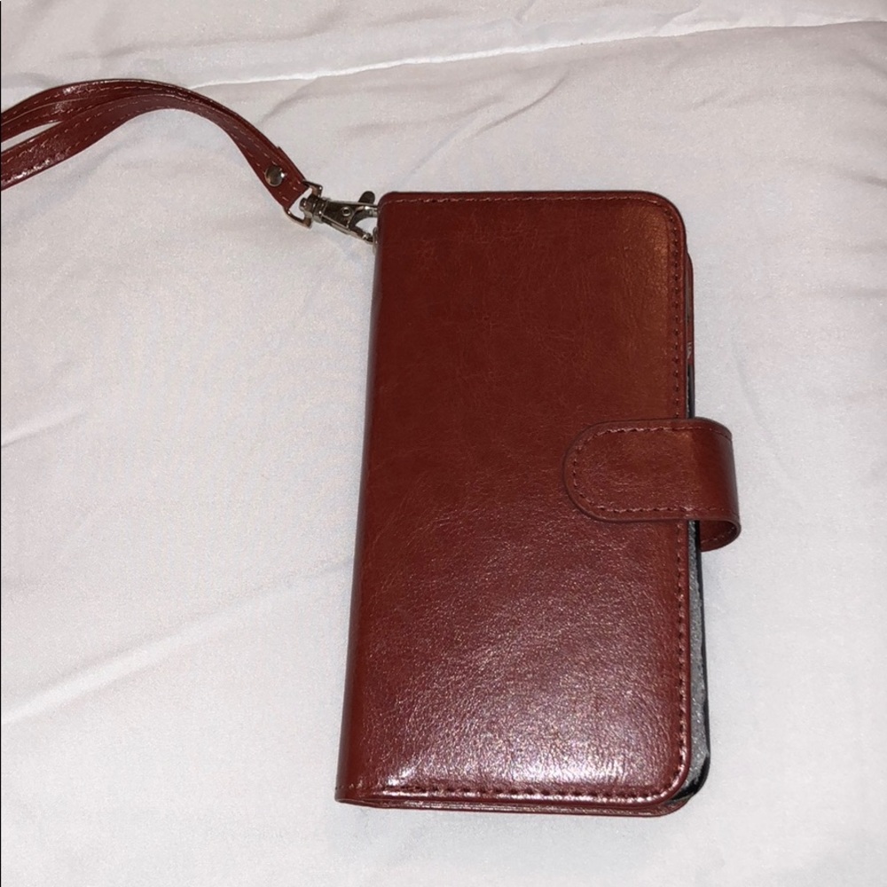 iPhone 6 plus magnetic wallet case. NEW NEVER USED